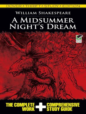 cover image of A Midsummer Night's Dream